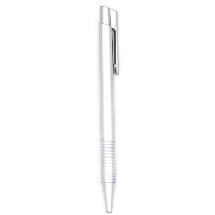 China pen factory simple plastic push ballpoint pen